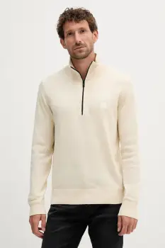 BOSS Orange pulover din amestec de lana culoarea negru, light, 50527585 imagine