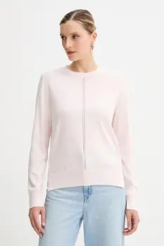 BOSS Orange pulover din amestec de lana culoarea roz, light, 50548927 imagine