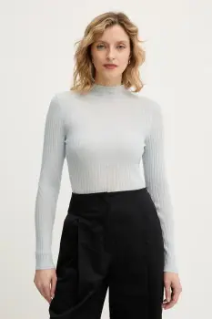 BOSS Orange pulover din amestec de lana light, cu turtleneck, 50549391 imagine