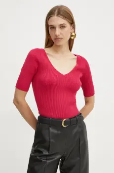 Boss Orange pulover femei, culoarea roz, light, 50534829 imagine