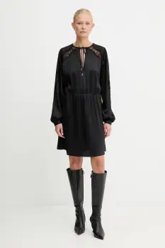 BOSS Orange rochie culoarea negru, 50548379 imagine