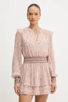 BOSS Orange rochie din viscoza C Darmia imagine