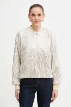 BOSS Orange sacou culoarea bej, un singur rand de nasturi, 50548336 imagine