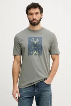 BOSS Orange tricou barbatesc din bumbac imagine