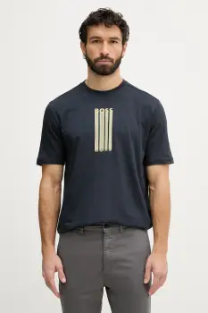 BOSS Orange tricou barbatesc din bumbac imagine