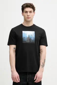 BOSS Orange tricou barbatesc din bumbac imagine