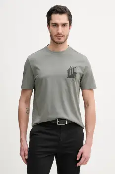 BOSS Orange Tricou barbati din bumbac imagine