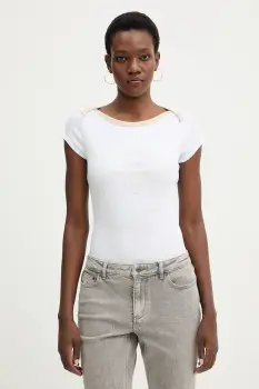 BOSS Orange tricou C Etendu culoarea alb, 50553467 imagine