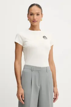 BOSS Orange tricou din bumbac culoarea alb, 50545287 imagine