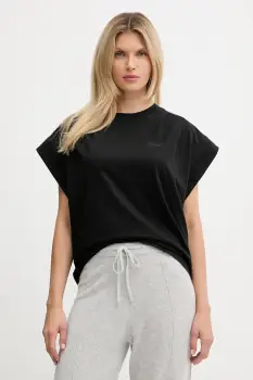 BOSS Orange tricou din bumbac culoarea negru, 50547799 imagine