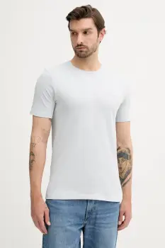 BOSS Orange tricou din bumbac culoarea negru, uni, 50508584 imagine