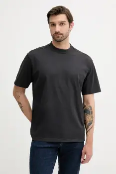 BOSS Orange tricou din bumbac uni, 50521805 imagine