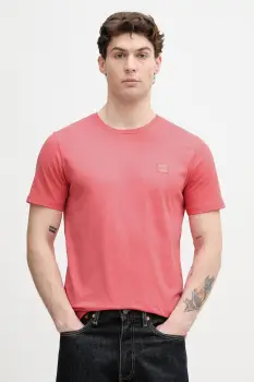 BOSS Orange tricou pentru alergat barbatesc din bumbac Tales imagine