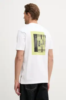 BOSS Orange tricou pentru barbati, din bumbac imagine