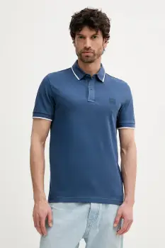 BOSS Orange tricou polo barbati, neted, 50507699 imagine