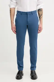 BOSS pantaloni barbati, cu fason chinos imagine