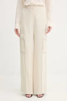 BOSS pantaloni cargo pentru femei, cu vascoza Tianamia1 imagine