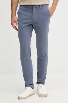 BOSS pantaloni chinos pentru barbati din bumbac cu elastan H-Kaiton1 imagine