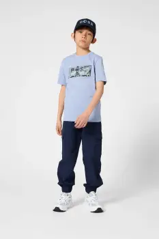 BOSS pantaloni copii imagine