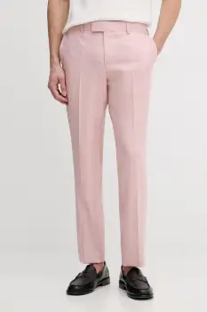 BOSS pantaloni de costum pentru barbati, cu lana Genius imagine