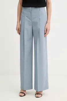 BOSS pantaloni de lana Tiana4 imagine