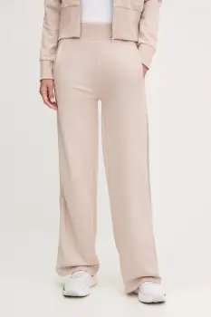 BOSS pantaloni de lounge culoarea bej, uni, 50545655 imagine