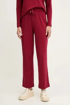 BOSS pantaloni de lounge culoarea bordo, uni, 50520148 imagine