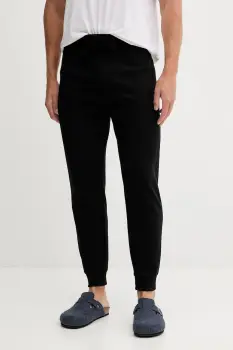 BOSS pantaloni de lounge culoarea maro, uni, 50535878 imagine