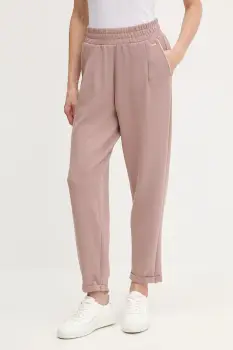 BOSS pantaloni de lounge culoarea maro, uni, 50545648 imagine