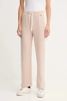 BOSS pantaloni de trening culoarea bej, uni, 50550717 imagine