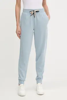 BOSS pantaloni de trening culoarea bordo, uni, 50524759 imagine