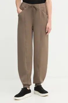 BOSS pantaloni de trening culoarea maro, uni, 50548633 imagine