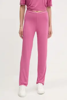 BOSS pantaloni de trening culoarea roz, uni, 50545593 imagine