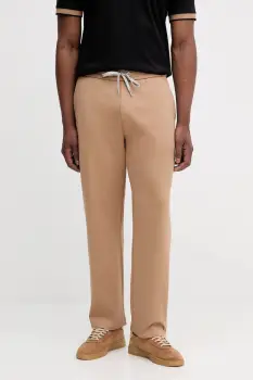 BOSS pantaloni de trening culoarea verde, uni, 50543426 imagine