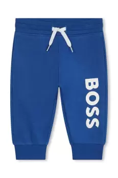 BOSS pantaloni de trening pentru copii cu imprimeu imagine