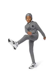 BOSS pantaloni de trening pentru copii culoarea gri, melanj, J52292 imagine