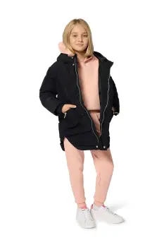 BOSS pantaloni de trening pentru copii culoarea portocaliu, uni, J52413 imagine