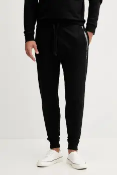 BOSS pantaloni lounge din bumbac culoarea gri, cu imprimeu, 50545565 imagine