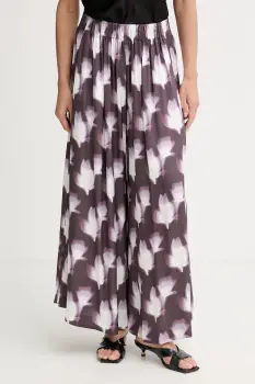 BOSS pantaloni palazzo pentru femei, din vascoza Talini imagine