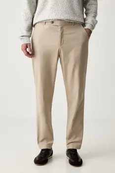 BOSS pantaloni pentru barbati, cu lyocell C-Perin-W-WG-261F imagine
