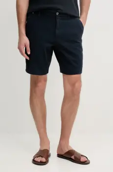 BOSS pantaloni scurti barbati, culoarea bleumarin, 50543951 imagine