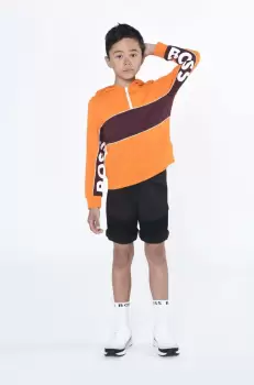 BOSS pantaloni scurti copii culoarea negru imagine