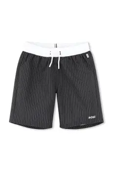 BOSS pantaloni scurti de baie copii culoarea negru, J51970 imagine
