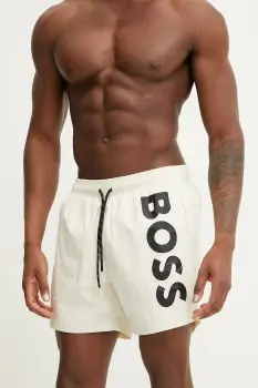 BOSS pantaloni scurti de baie culoarea bej, 50514502 imagine