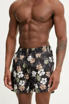 BOSS pantaloni scurti de baie culoarea negru imagine