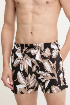 BOSS pantaloni scurti de baie culoarea portocaliu imagine