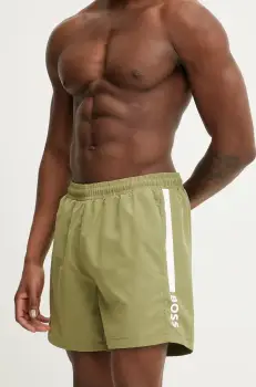 BOSS pantaloni scurti de baie culoarea verde, 50508963 imagine