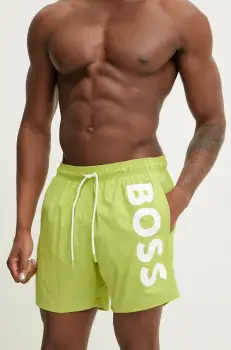 BOSS pantaloni scurti de baie culoarea verde, 50514502 imagine