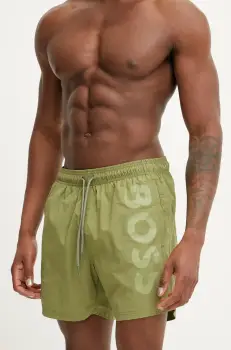 BOSS pantaloni scurti de baie culoarea verde, 50514502 imagine