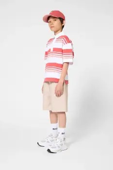 BOSS pantaloni scurti de in pentru copii imagine